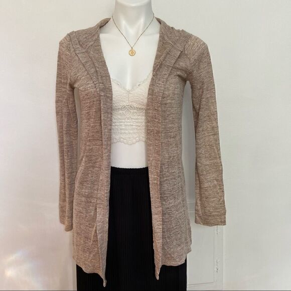 Cynthia Rowley 100% Line Long Cardigan - Picture 2 of 9